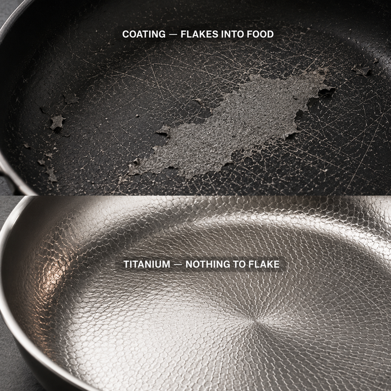 The coating is the part that fails