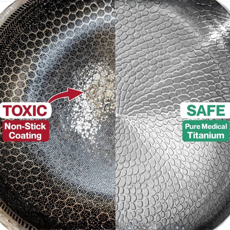 No "forever chemicals" in your food (100% Coating-Free)