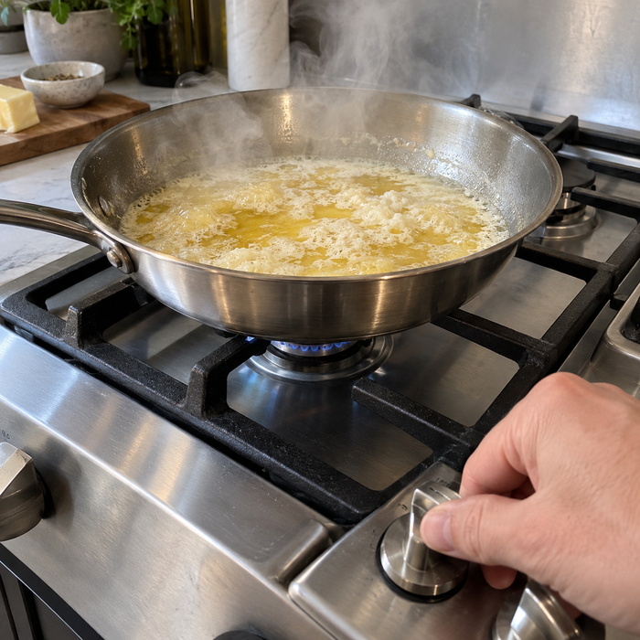 The pan that keeps going