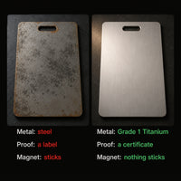 Real Titanium Cutting Board