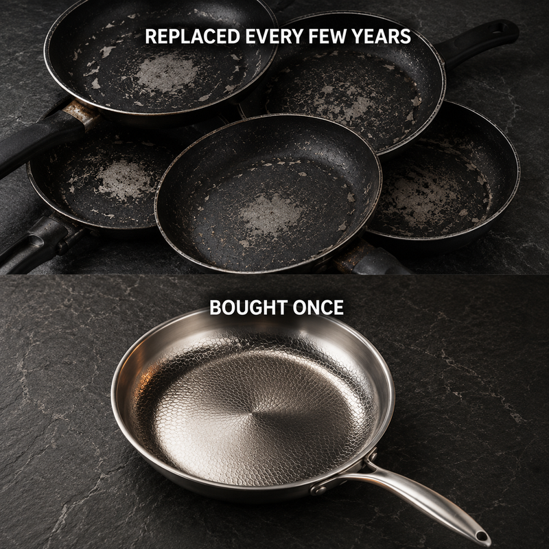Most pans are built to be replaced