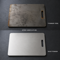 Real Titanium Cutting Board