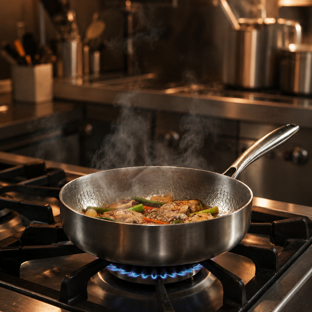 Healthy Titanium Chef Pan