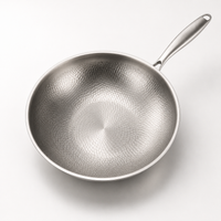 Titanium Uncoated Wok