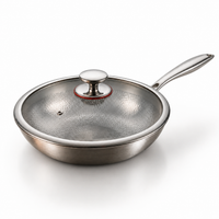 Titanium Uncoated Wok