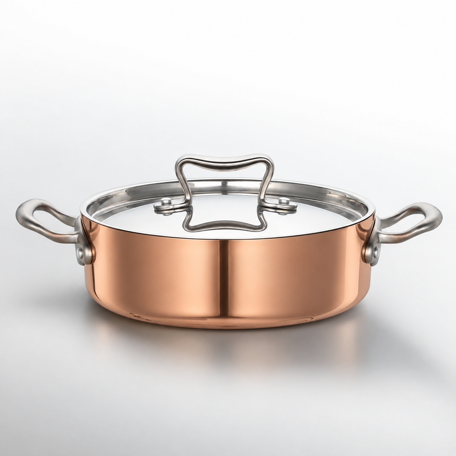 Real Copper Casserole pan