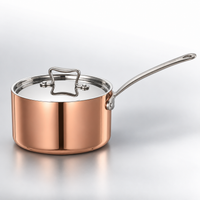 Real Copper Deep Chef Pan