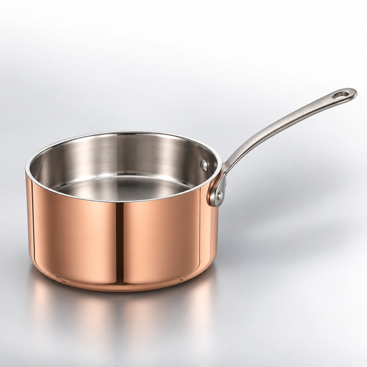Precision Copper Deep Chef Pan