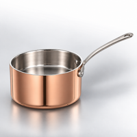 Real Copper Deep Chef Pan