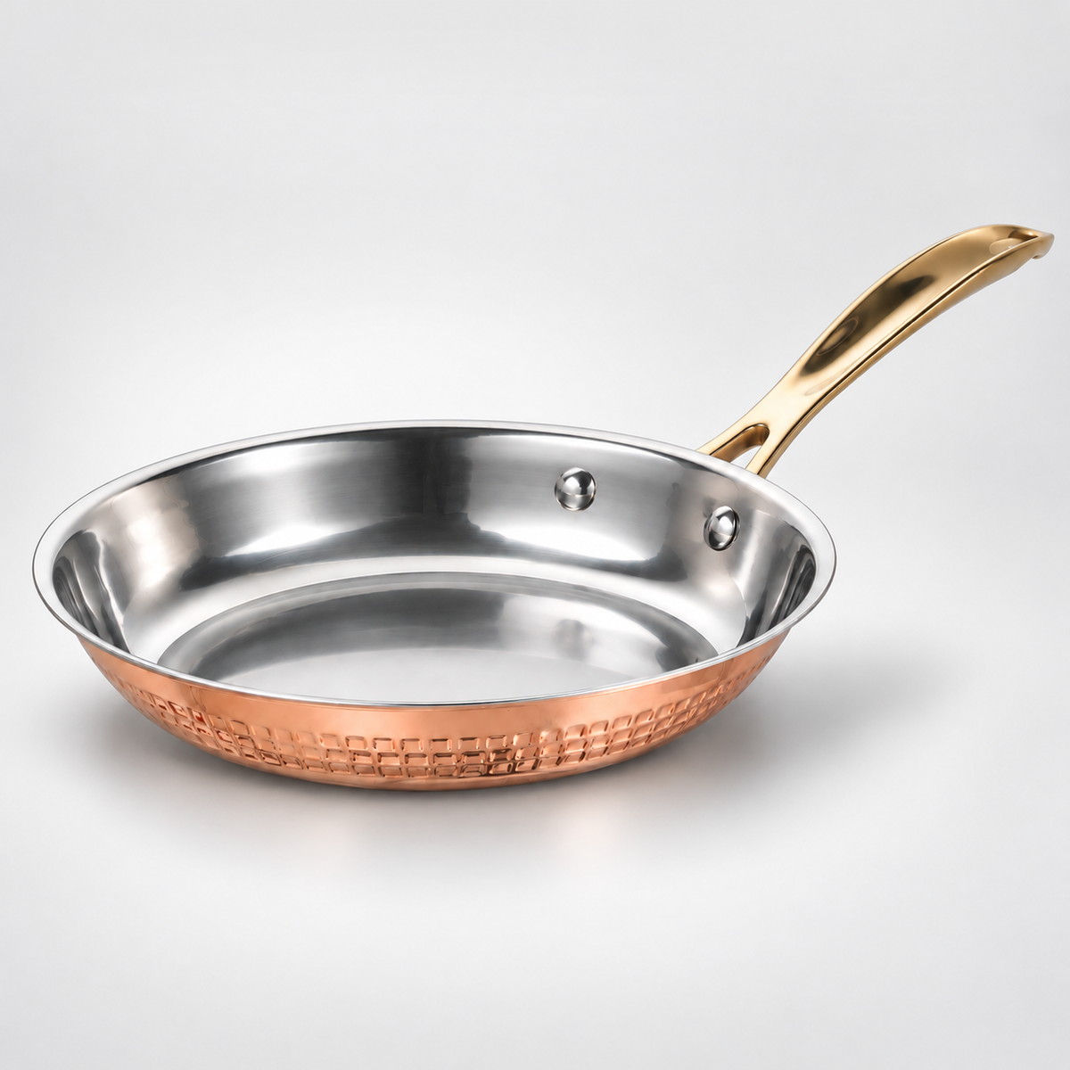 Precision Copper Frying Pan