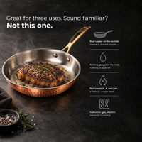 Real Copper Chef Pan