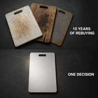Premium Titanium Cutting Board