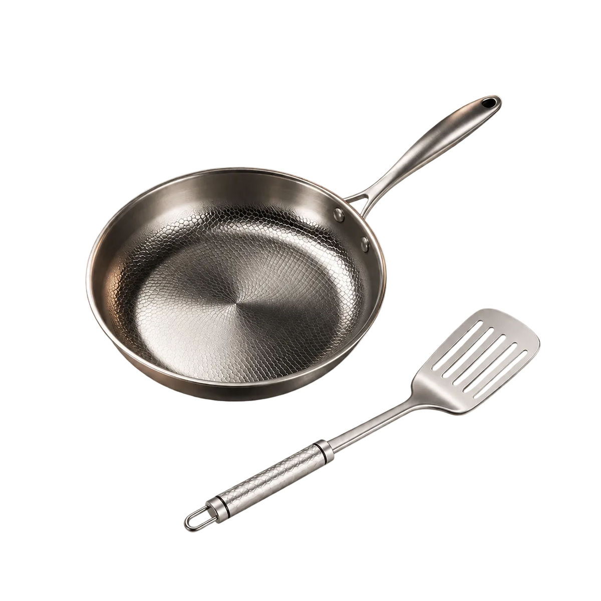 Titanium Fry Pan + Free Spatula